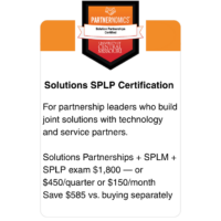 Solutions Partnerships Focused SPLP® Certification Program